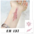 Halloween realistico livido cicatrice adesivo tatuaggio temporaneo variante trucco. - EH-137