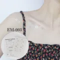 Pegatinas de tatuaje temporal de flores impermeables, margaritas lindas para la piel. - Estilo Floral Margarita (EM-003)