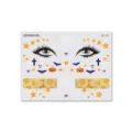 Kids Halloween face temporary tattoo stickers cute cartoon party star makeup sheet SKU - BM-029