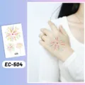 Kids fireworks temporary tattoo stickers colorful cartoon party body art decoration - EC-504 Style