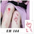 Halloween tijdelijke tatoeage sticker realistische verwonding litteken feest make-up - EH-144