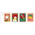Christmas cartoon waterproof temporary tattoo stickers for kids, cute holiday party decor. - DTm-4001 (Christmas Stamp Tearable Tattoo Sticker)