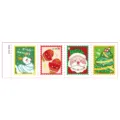 Christmas cartoon temporary tattoo stickers waterproof cute holiday party decor set - DTm-4004 (Christmas Stamp Tearable Tattoo Sticker)