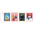 Christmas cartoon temporary tattoo stickers, cute holiday decorative waterproof stickers set. - DTm-4009 (Christmas Stamp Tearable Tattoo Sticker)