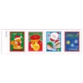Christmas cartoon temporary tattoo stickers, waterproof, cute holiday party decor for kids. - DTm-4010 (Christmas Stamp Tearable Tattoo Sticker)