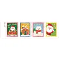 Christmas cartoon stamp sticker set, cute waterproof temporary tattoos for kids party decor. - DTm-4012 (Christmas Stamp Tearable Tattoo Sticker)