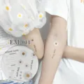 Waterdichte kleine madeliefje tattoo sticker, fris bloemen body art ontwerpelement. - Madeliefje Bloemen Stijl (EM-011)