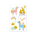 Children unicorn temporary tattoo sticker waterproof cute gold foil sticker variant style - VE-066 / 120*75mm