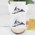 Waterproof temporary tattoo sticker black and white mountain forest design body art fashion decal - RC-546