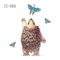 Cute cartoon animal temporary tattoo sticker for kids body art waterproof colorful cute decals - CC-065