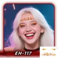 Halloween face tattoo sticker waterproof scar temporary transfer sticker for party makeup. - EH-117 / 120*75mm