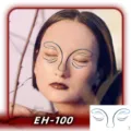Halloween waterproof face tattoo sticker spooky eye makeup scar design for party costume. - EH-100 / 120*75mm