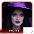 Halloween face temporary tattoo sticker waterproof scar makeup for party cosplay props costume - EH-103 / 120*75mm