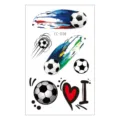 Waterproof children temporary football tattoo sticker sheet sports body art variant EC038 - EC-038