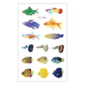Tropischer Fisch temporäre Tattoo Aufkleber Bogen Variante, wasserdichte Kinder Body Art. - EC-064 / 120*75mm