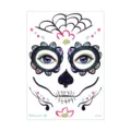 Halloween waterproof temporary face tattoo sticker sugar skull Day of the Dead makeup decal - LC-947 / 210*150MM