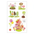 Kids waterproof temporary tattoo stickers cute sweet dessert donut ice cream design sheet - Dessert Cartoon Pattern (EC-017)