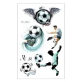 Waterproof soccer temporary tattoo stickers for kids sports fans arm body art party decor - EC-052