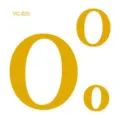 Metallic gold temporary tattoo sticker featuring bold letter and number designs for parties. - VC-025
