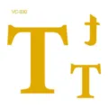 Gold Letter Temporary Tattoo Waterproof Metallic Sticker for Party Sports Design A - VC-030