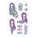 Waterproof cute cartoon mermaid temporary tattoo sticker for kids body art EC-186 - Mermaid Style (EC-186)