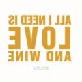 Gold foil temporary tattoo sticker with english quote, perfect for wedding party. - VC-218