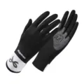 Summer Ice Silk Sun Protection Gloves Black Full Finger Cycling Driving Sports Variant - One Size / Black