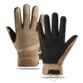 Full finger tactical gloves for outdoor training, cycling, anti-slip wear-resistant mesh fabric. - M / Khaki Mesh Gen 1