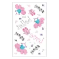 Foglio tatuaggi temporanei bambini impermeabili ballerina scarpe note musicali carini - Stile Scarpe da Balletto e Note(EC-412)