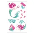 Kids waterproof cartoon mermaid temporary tattoo sticker cute body art for children - Mermaid Style (EC-173)