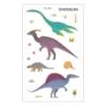 Waterproof cartoon dinosaur temporary tattoo sticker sheet for kids, fun party accessories. - EC-734 / 120*75mm