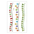 Waterproof Christmas temporary tattoo sticker, cute cartoon holiday kids body art decor. - EC-836