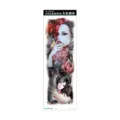 AC serie tatuaje temporal de brazo completo impermeable anime mujer rosa mariposa - Anime Rosa Mariposa (AC-071)