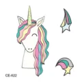 Waterproof cute unicorn temporary tattoo sticker for kids variant design fun body art. - CE-622 Unicorn Pattern (CE-622)