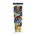 Waterproof full arm temporary tattoo sticker with traditional dragon and peony design for men women. - Japanese Dragon Peony (AC-041)