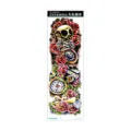 Waterproof full arm temporary tattoo sticker with skull rose compass design for men and women - Punk Skull Compass (AC-023)