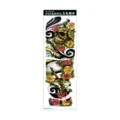 Full arm temporary tattoo sticker with skull and rose design for personalized body art fashion. - Skull Rose Rifle (AC-022)