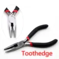 Mini long nose pliers for DIY jewelry making, comfortable grip and durable metal wire cutter. - AH-05 Needle Nose Pliers