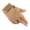 Tactische vingerloze handschoenen voor buitensporten, fitness, klimmen en fietsen. - M / Zand