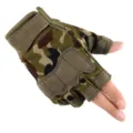 Tactische vingerloze handschoenen voor buitensporten, fietsen, klimmen en fitness. - M / Camouflage
