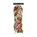Waterproof full arm temporary tattoo sticker for men and women, clock and rose large design. - Clock Rose Slogan (AC-005)