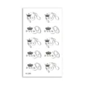 Waterproof temporary tattoo sticker with king queen and crown design for fashion body art. - King And Queen(HC-265) / 60*105mm