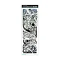 Waterproof full arm temporary tattoo sticker with gothic skull and rose design for men and women - Skull Rose Pocket Watch (AC-021)
