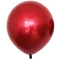 Ballon en latex métallique rouge pour décoration de mariage, ballon flottant à l'hélium. - 18 Pouces 25 Pièces / Rouge Chanel