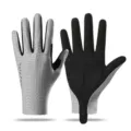 Fietshandschoenen voor heren en dames, lichtgewicht, ademend, antislip voor sport en mountainbike. - M / Grijs
