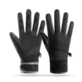 Lichte warme winter sport handschoenen voor heren en dames, winddicht, waterdicht, touchscreen. - Eén maat / Zwart