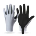 Summer cycling gloves outdoor sports mountain bike shockproof non-slip breathable - Light Blue