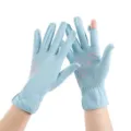 Summer UV protection ice silk open finger gloves for driving outdoor sports anti-slip thin - One Size / Cool Anti-slip Sky Blue