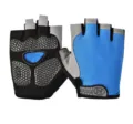 Breathable half-finger cycling gloves for sports, fitness, and mountain biking outdoor use. - M / Mesh Semi-Upgraded Dark Blue