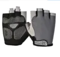 Ademende vingerloze fietshandschoenen voor sport en fitness met antislip gel handpalm. - M / Mesh Semi-Geüpgraded Grijs